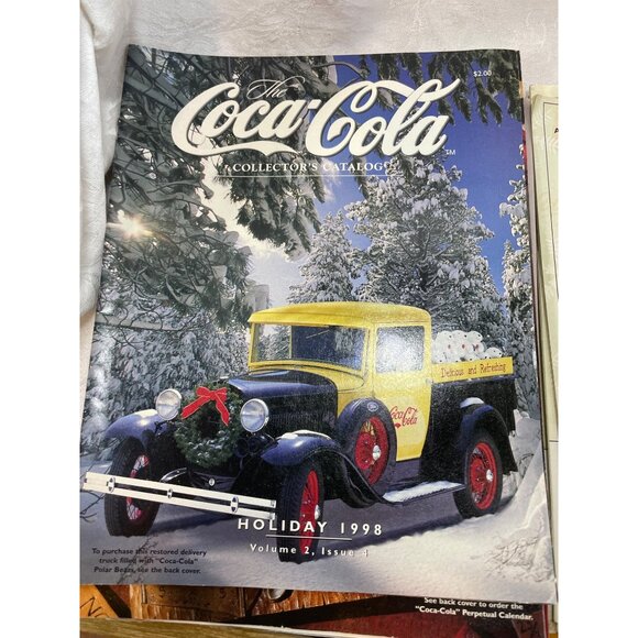 Vintage lot of Coca-Cola Collectors Catalog 21 Issues 1997 -1999 Not all Vilumes - Picture 8 of 16